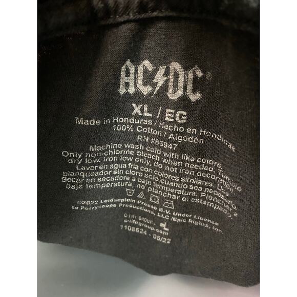 AC/DC “For Those About To Rock” Graphic Tshirt Men’s Size XL - Picture 5 of 8
